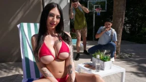 BangBros – Selina Garcia Seduces Two Neighbors to a Threesome - MyPornerLeak
