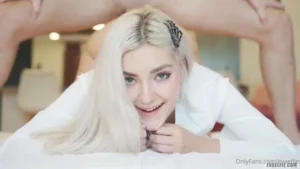 Eva Elfie Receives A Facial After Sex - MyPornerLeak