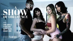 PureTaboo – Lana Smalls, River Lynn, Ravyn Alexa – A Show Of Obedience - MyPornerLeak