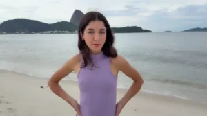 Skinny Brunette Beach Pickup and Sex - MyPornerLeak