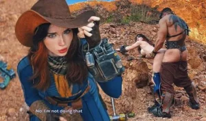 In the Wild West, a Russian girl gave herself to a passionate macho - MyPornerLeak