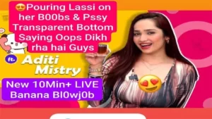 Aditi Mistry New Live Banana Blowjob Pouring Lassi on Her Boobs Porn – Indian porn video - MyPornerLeak