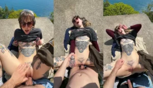 Awlivv Gets Drilled And Creampied Outside - MyPornerLeak