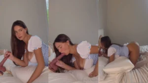 Cecilia Rose Sucks A Dildo Video Leaked - MyPornerLeak