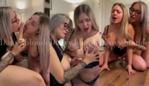 Lesbian Fun With Danyy.Blonde And Erika Hevia - MyPornerLeak