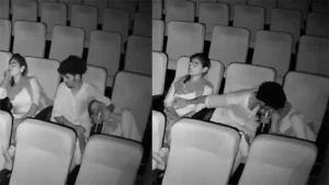 Most Demanded Threesome Fun In Cinema Hall – Indian porn video - MyPornerLeak