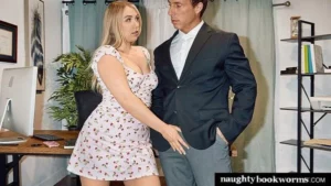 NaughtyAmerica – Naughty Student Maisey Monroe gets pulled into the Dean’s office to pull on his cock - MyPornerLeak