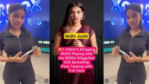 Nidhi Joshi Famous Insta Influencer Paid App Exclusive Stripping Nude Playing – Indian porn video - MyPornerLeak