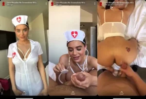 Nurse Lana Rhoades Lets Her Patient Drill Her - MyPornerLeak