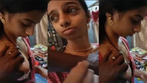 Tamil Cute Innocent Aunty Boobs Pressing by Electrician – Indian porn video - MyPornerLeak