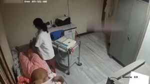 Tamil Aunty Nurse Cream On Leg CCTV Captured – Indian porn video - MyPornerLeak