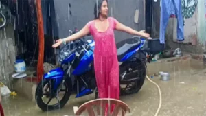 Young Wife in Rain No Bra No Panty Nude – Indian porn video - MyPornerLeak