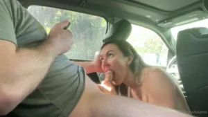 Bryce Adams Blows A Stranger In The Car - MyPornerLeak