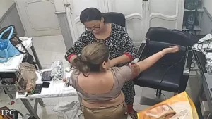 Hot Rich Bhabi Changing parlour Captured In CCTV – Indian porn video - MyPornerLeak