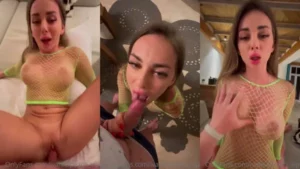 Ivanka Peach Takes A Cock In Her Fishnets - MyPornerLeak