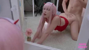 KateKuray Gets Banged As Zero Two - MyPornerLeak