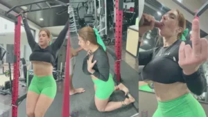 Yiny Leon Rough Blowjob And Cum Eating In The Gym NEW PPV - MyPornerLeak