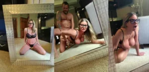 Brooklyn Chase Gets Fucked In Front Of The Mirror - MyPornerLeak Leak