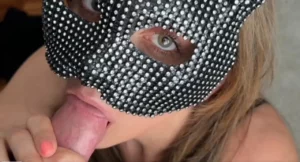 Christina Khalil Masked Blowjob Video Leaked - MyPornerLeak