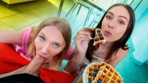 DadCrush – Mckenna Lynn, Mia River – Best Father’s Day Ever Daddy’s Girls, Mia and McKenna, All to Myself - MyPornerLeak