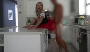 Maid Gwen Gwiz Gets Paid To Fuck Her Boss - MyPornerLeak Leak