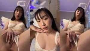 Naughty Angel KalliopeAries Rubs Her Pussy - MyPornerLeak